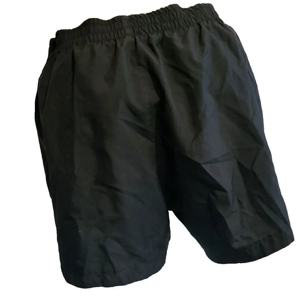 Nike Shorts Size L Athletic Black White Side Panel